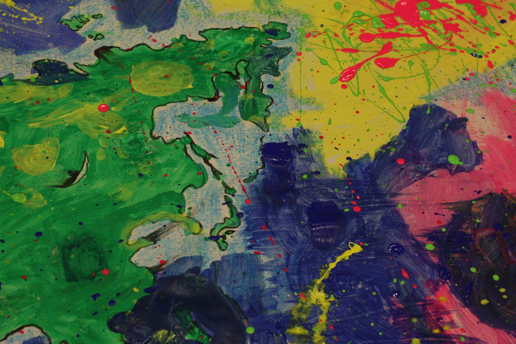 Maailmankartta lasten silmin/ Map of the world through childrens eyes